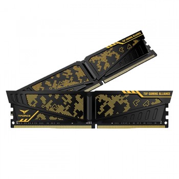 Team T-Force Vulcan TUF Gaming Alliance 16GB 2x8GB 3600MHz CL19 DDR4 Gaming Ram (TLTYD416G3600HC19ADC01)