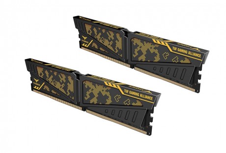 Team T-Force Vulcan TUF Gaming Alliance 16GB 2x8GB 3600MHz CL19 DDR4 Gaming Ram (TLTYD416G3600HC19ADC01)